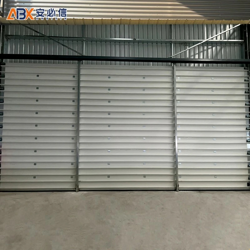 白银翻板滑升门